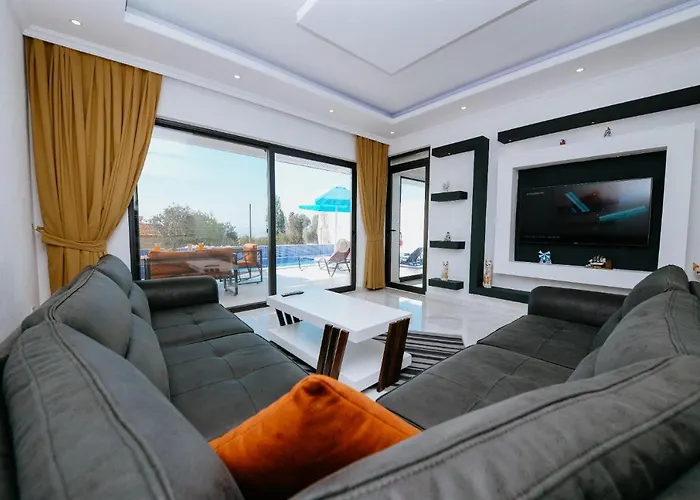 Tar - 2 Bedroom In Kalkan Villa Kaş
